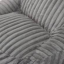 Blanche Faux Fur Compressed Lounge Chair
